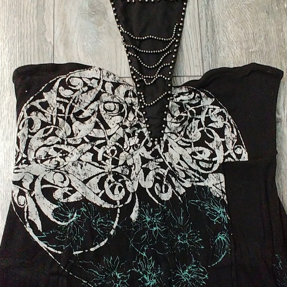 RARE! Free People Mini Dress Size Small - Picture 4 of 7